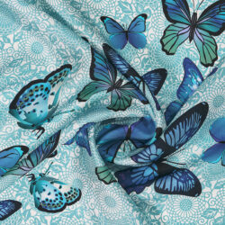 Foulard 100% Seta 70x70 cm - immagine 2
