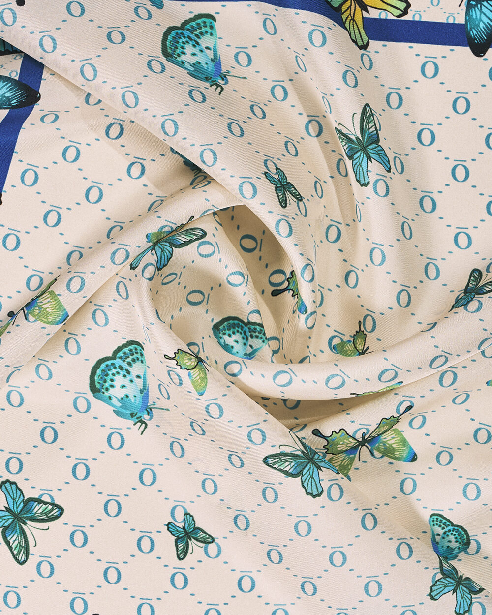 Foulard 100% Seta 70x70 cm - immagine 3