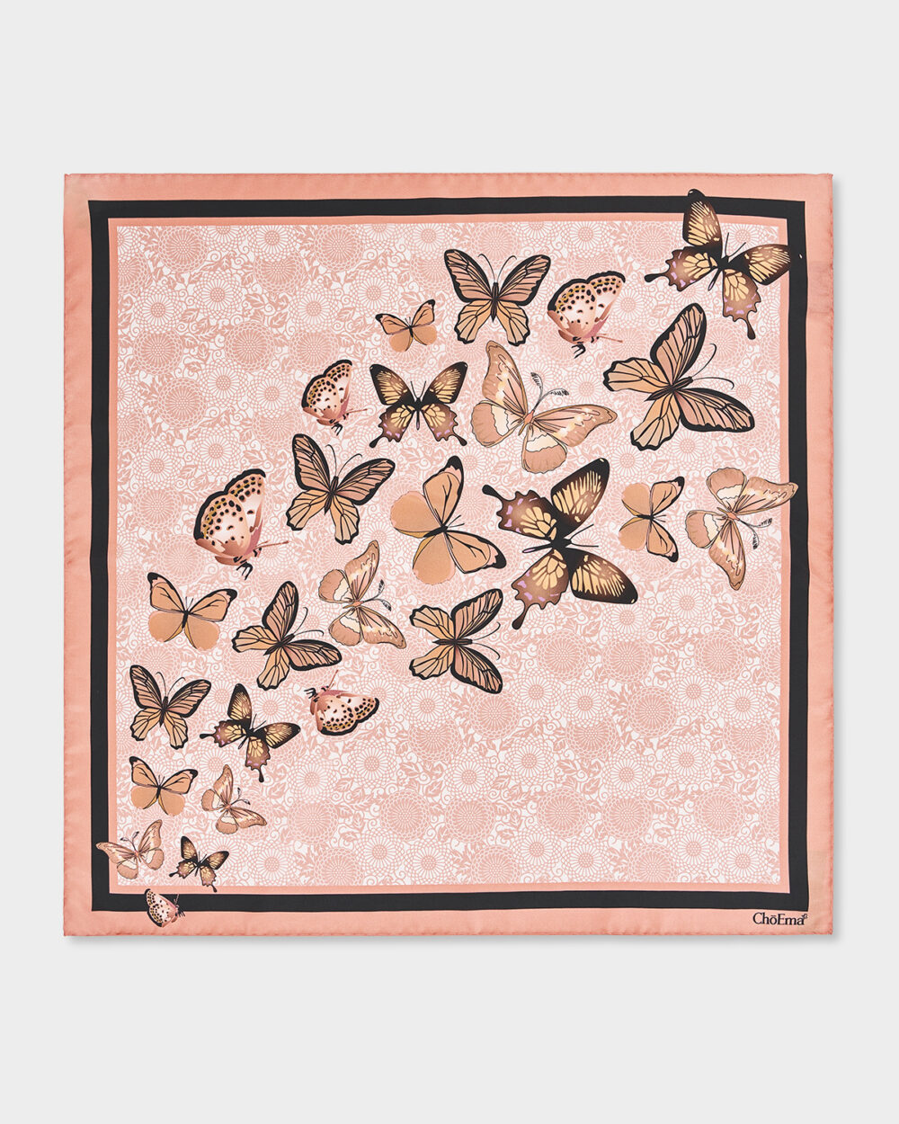 Foulard 100% Seta 70x70 cm - immagine 3