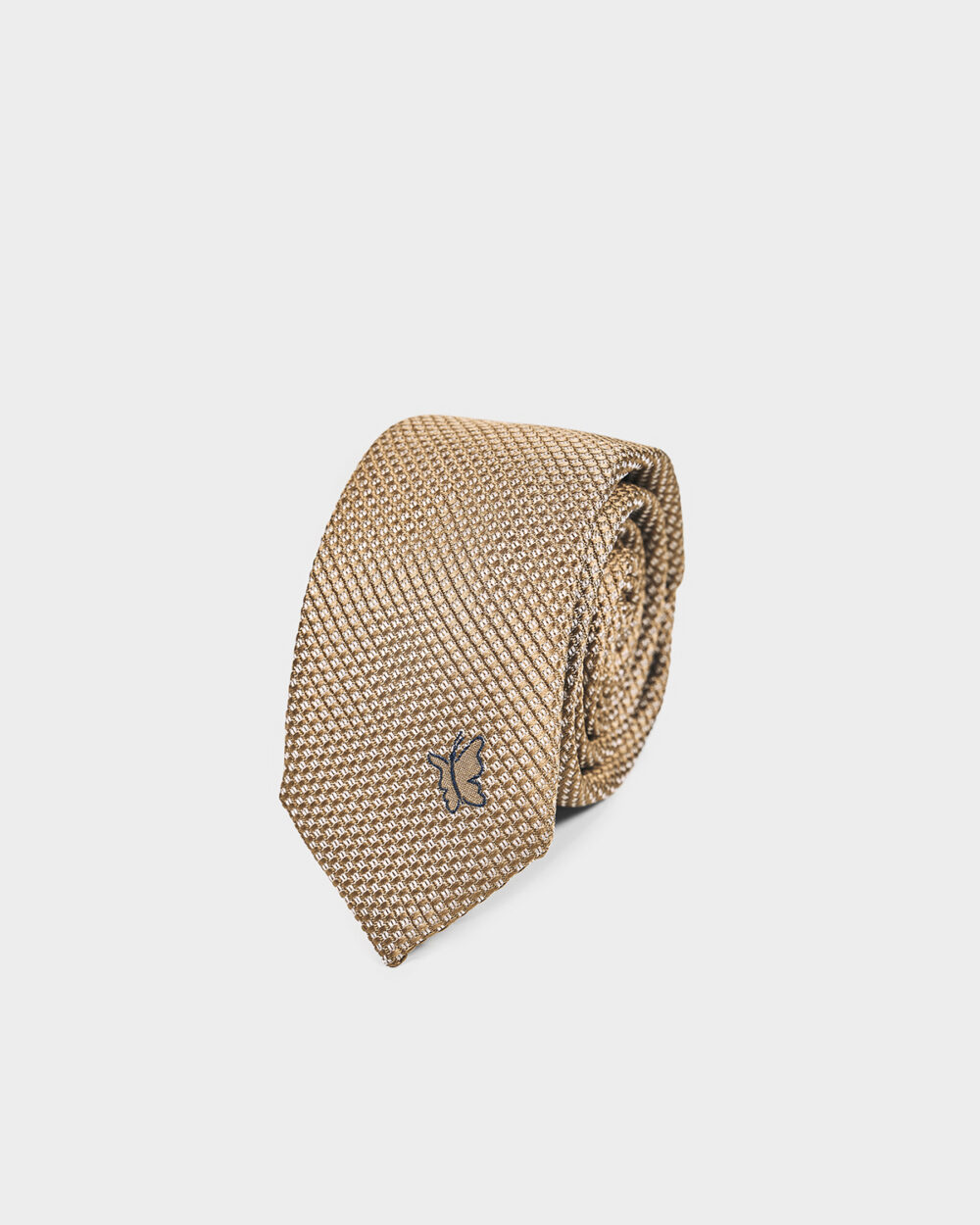 Cravatta Dorata 100% Seta 6x140 cm