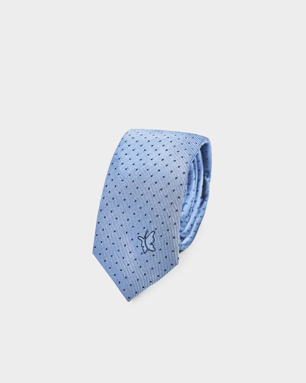 Cravatta Blu 100% Seta 6x140 cm