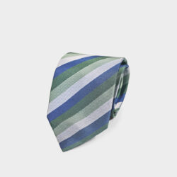 Cravatta Righe 100% Seta 8x140 cm