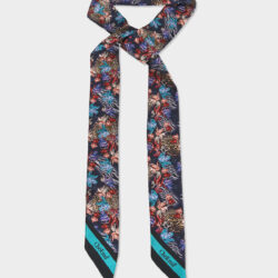 Twilly 100% Seta Leopard 7x190 cm - immagine 2