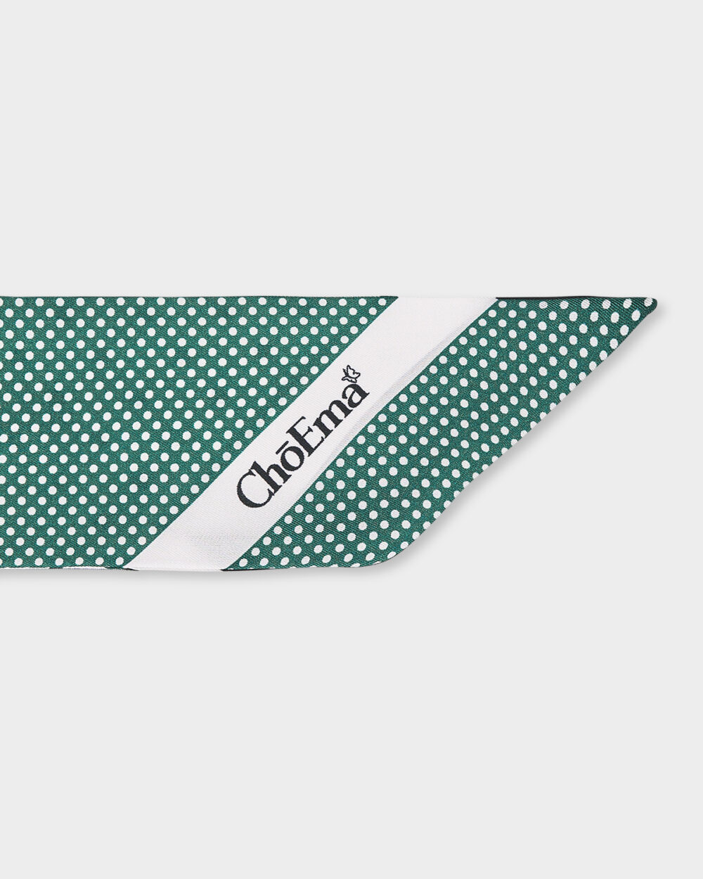 Twilly 100% Seta Pois 7x190 cm