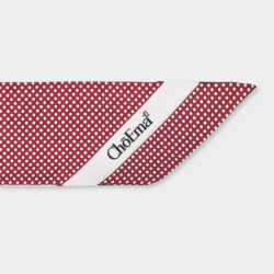Twilly 100% Seta Pois 7x190 cm