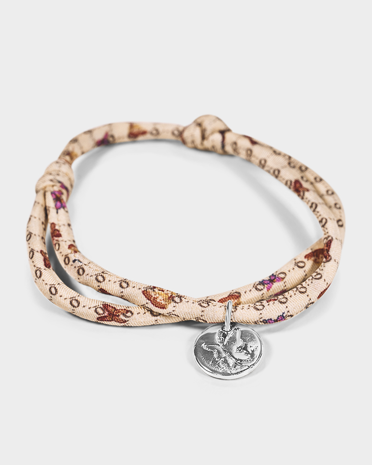 Braccialetto Farfalla 100% Seta