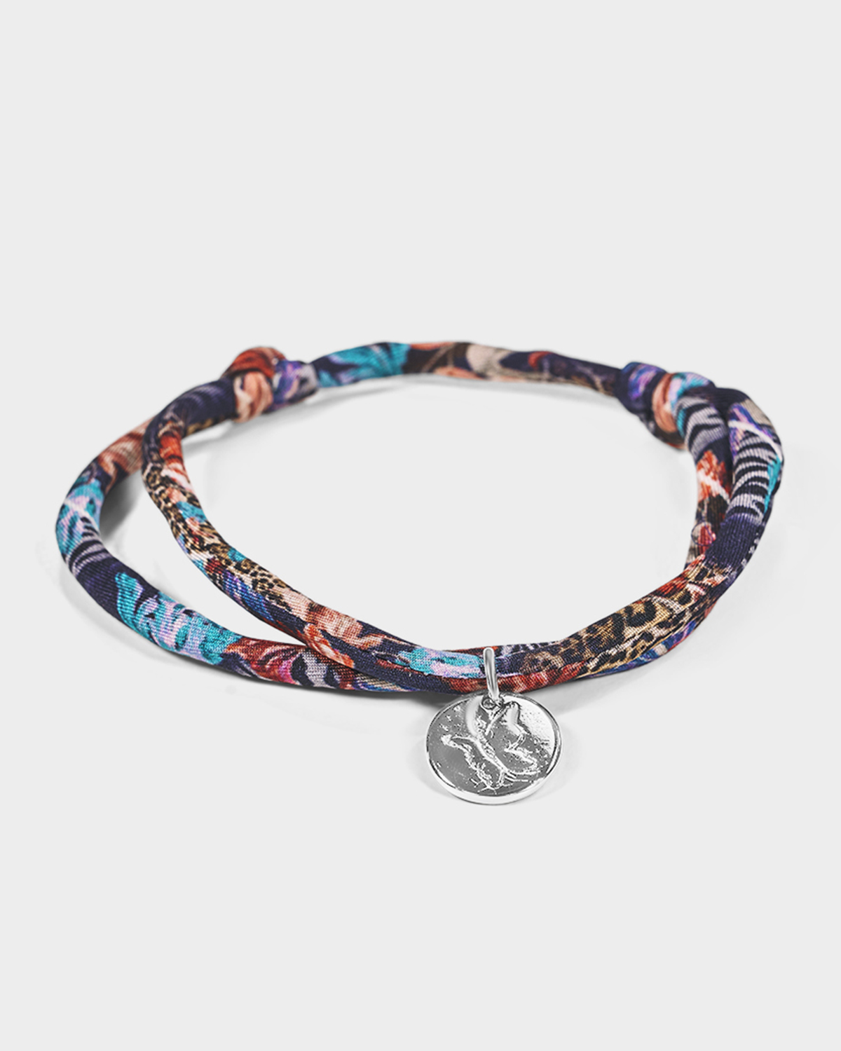 Braccialetto Leopard 100% Seta