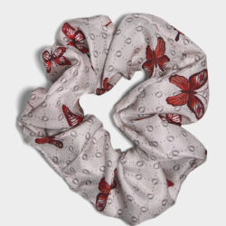 Scrunchie Farfalla 100% Seta - immagine 3