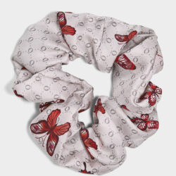 Scrunchie Farfalla 100% Seta