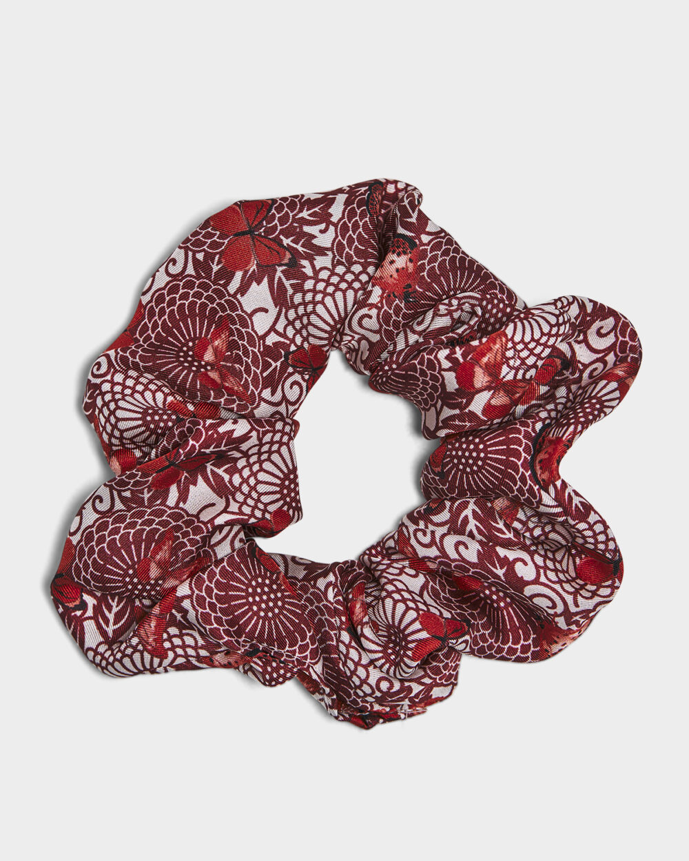 Scrunchie Farfalla 100% Seta