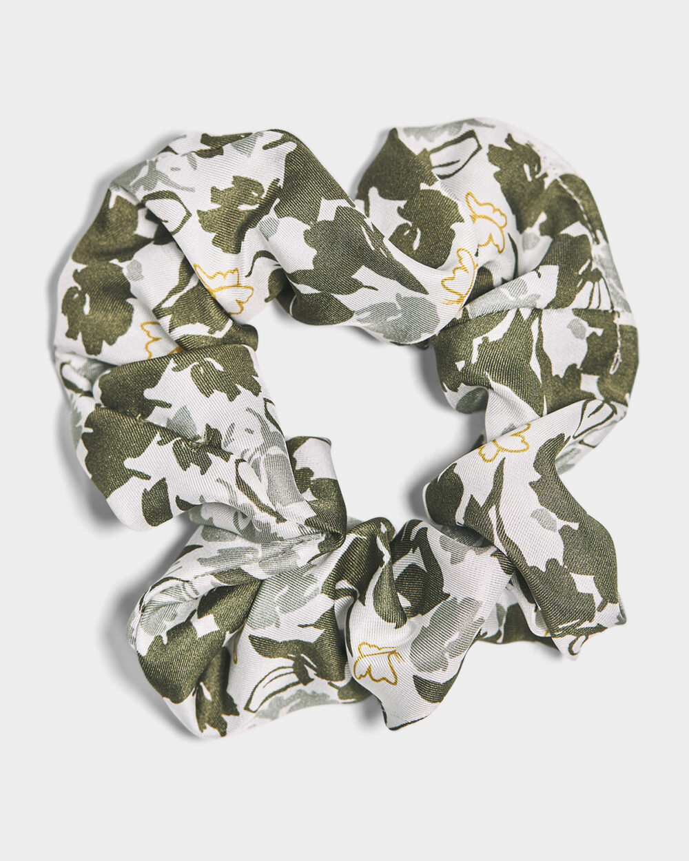 Scrunchie Foglie 100% Seta