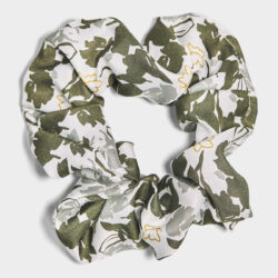 Scrunchie Foglie 100% Seta