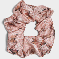 Scrunchie Farfalla 100% Seta - immagine 3