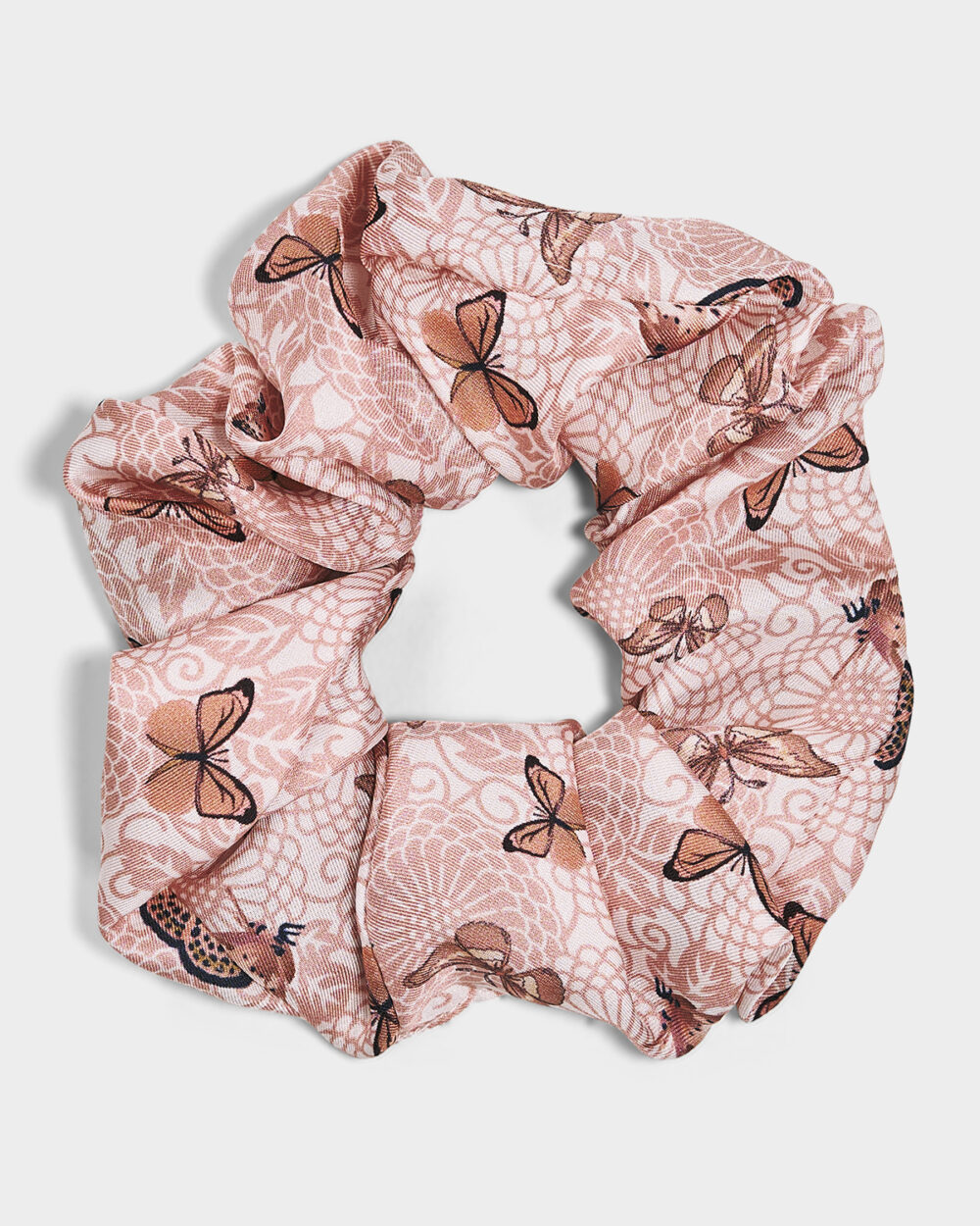 Scrunchie Farfalla 100% Seta