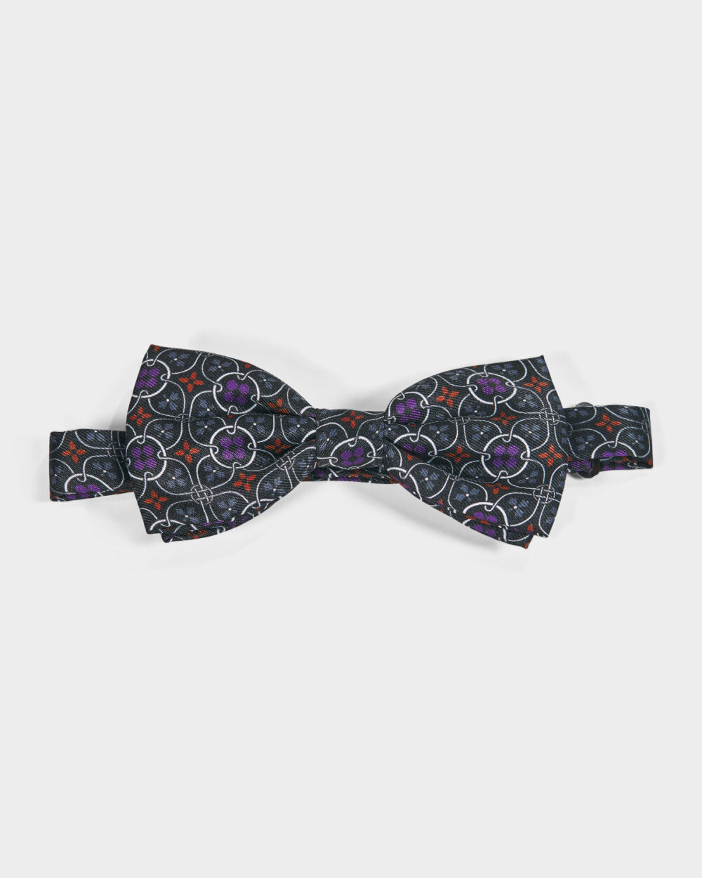 Papillon Geometrico 100% Seta - immagine 2