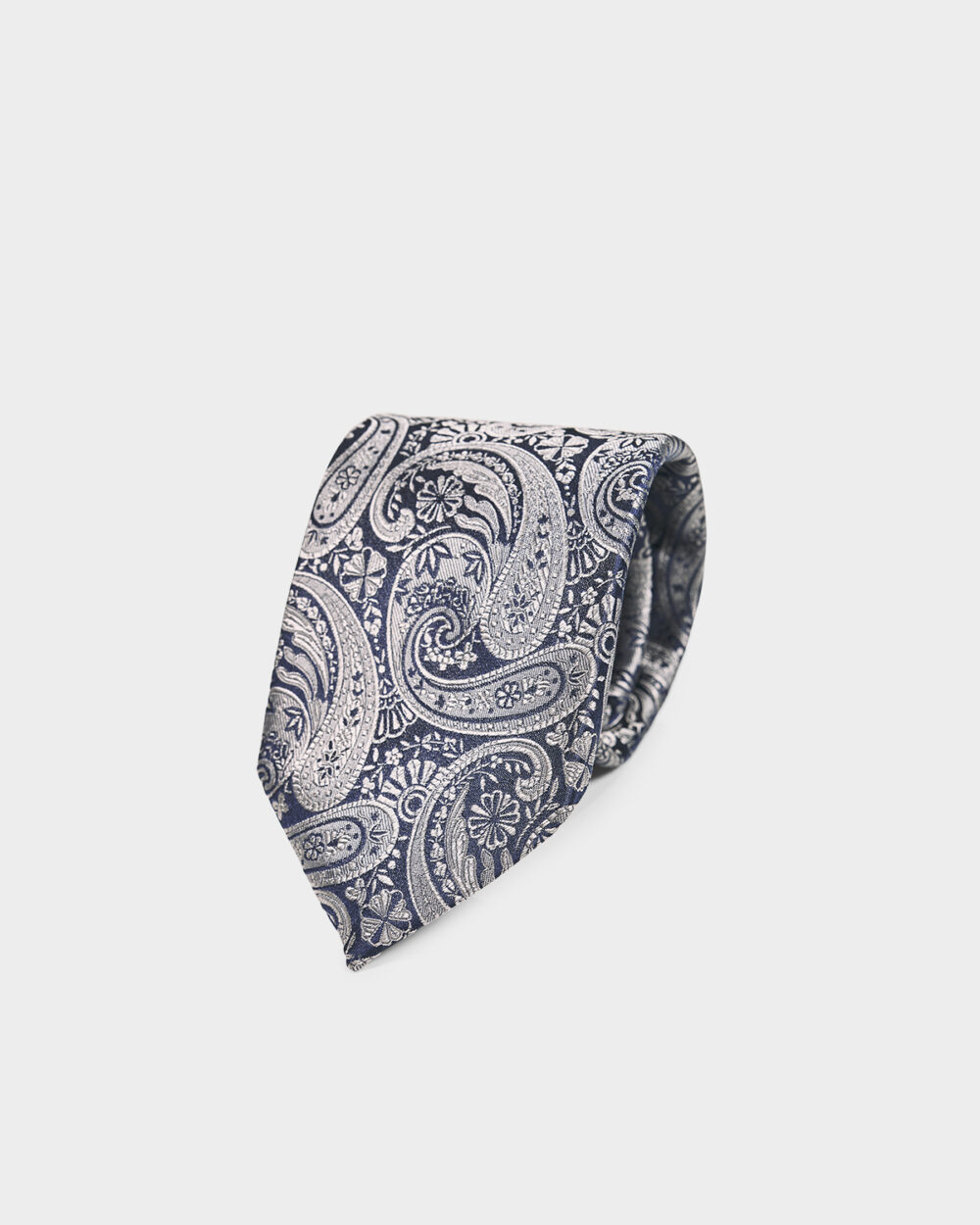 Cravatta Paisley 100% Seta 8x140 cm