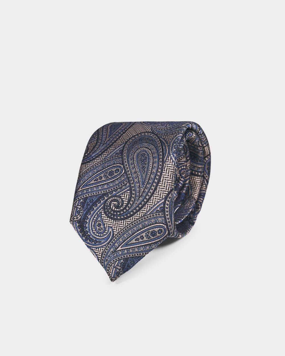 Cravatta Paisley 100% Seta 8x140 cm