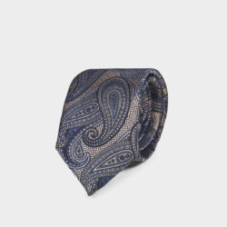 Cravatta Paisley 100% Seta 8x140 cm