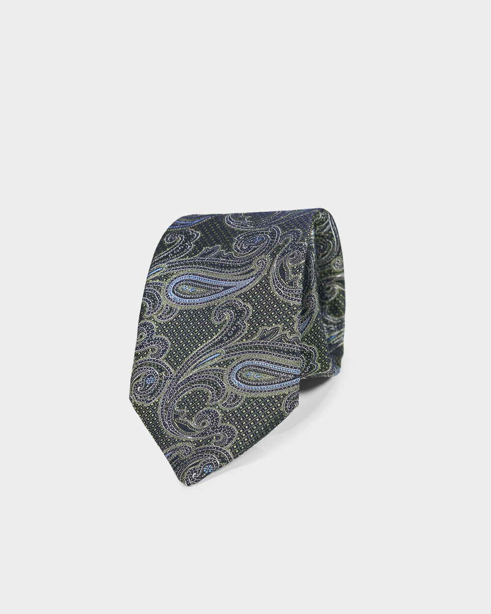 Cravatta Paisley 100% Seta 8x140 cm