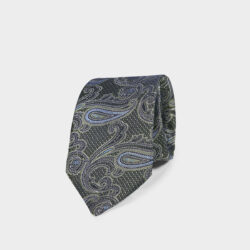 Cravatta Paisley 100% Seta 8x140 cm