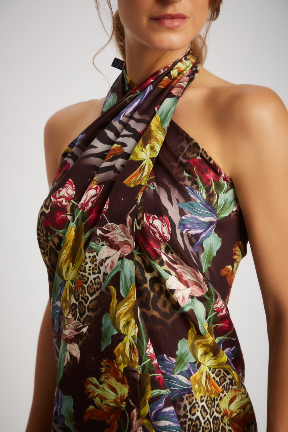 Pareo Stampa Leopard Rosa - immagine 2