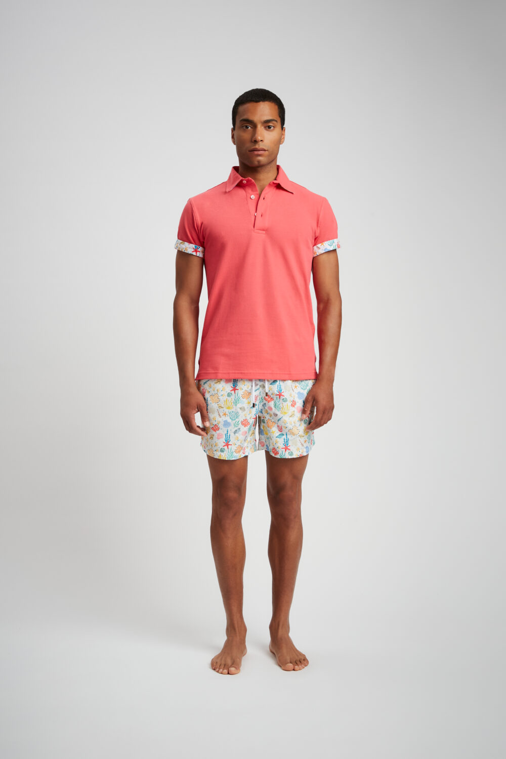 Polo Mare Coralli Arancione